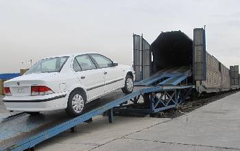 حمل خودرو با قطار